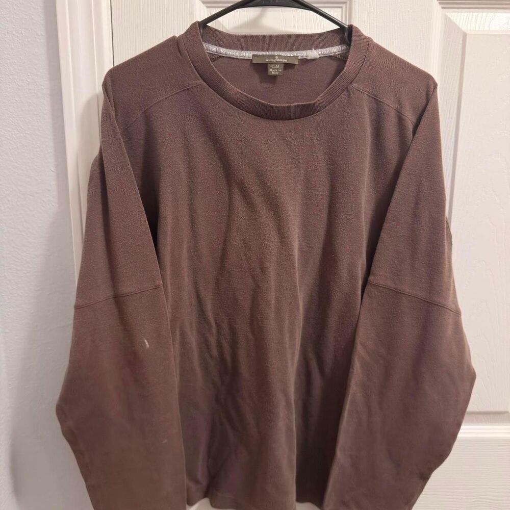 Ermenegildo-zegna Men's Brown and Pink Shirt